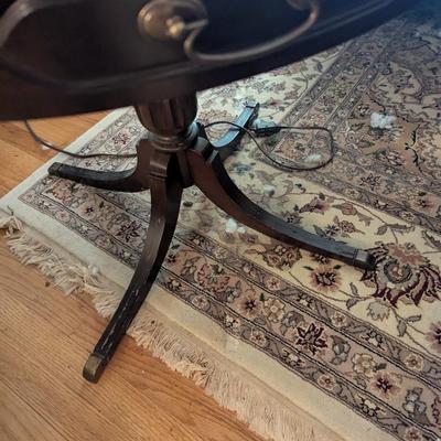 Mersman Round Drum Table With 1 Drawer