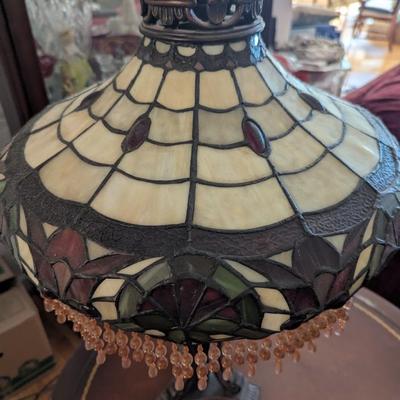 Tiffany Style Stained Glass Table Lamp