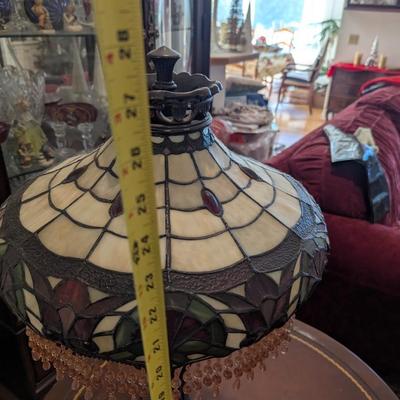 Tiffany Style Stained Glass Table Lamp