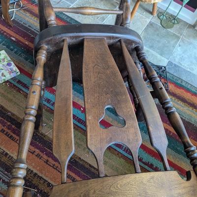 Solid Wood Rocking Chair