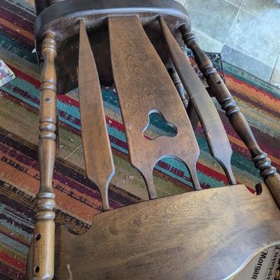 Solid Wood Rocking Chair