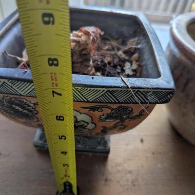 Pair Of Ceramic Planters