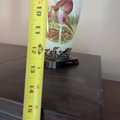 Ceramic Pheasant Table Lamp