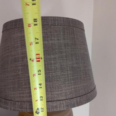 Glazed Pottery Table Lamp