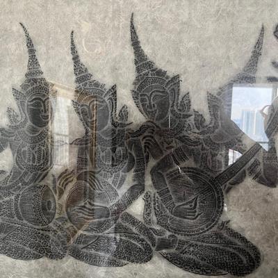 Vintage Thai Temple Rubbing