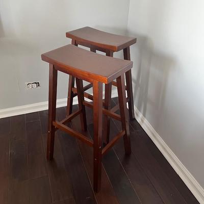 Pair of Asian Style Bar Stools