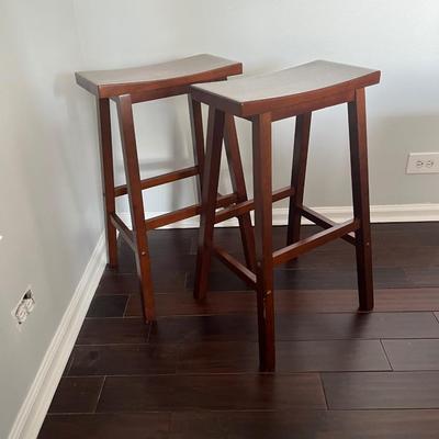Pair of Asian Style Bar Stools