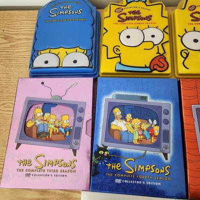 19 seasons The Simpsons DVD Collector's Edition Seasons 1 Thur 18 and 20