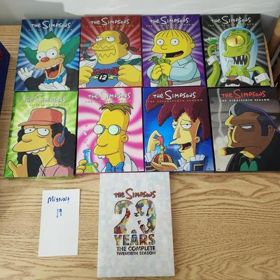 19 seasons The Simpsons DVD Collector's Edition Seasons 1 Thur 18 and 20