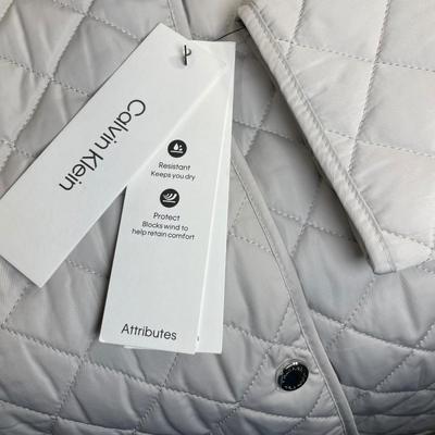 Calvin Klein Quilted Jacket NEW! Large