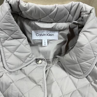 Calvin Klein Quilted Jacket NEW! Large