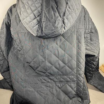 Women’s Black Quilted Jacket NEW! 3X