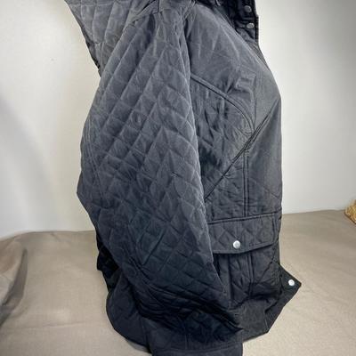 Women’s Black Quilted Jacket NEW! 3X