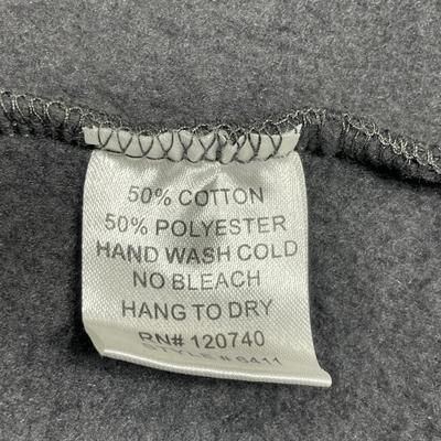 Mystree Grey Fleece Ruffle Cardigan M