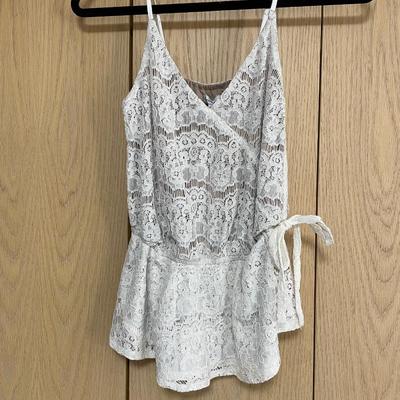 Lace Peplum Summer top NEW!