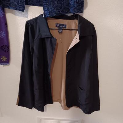 LADIES DRESS JACKETS AND SWEATERS SIZE L - XL