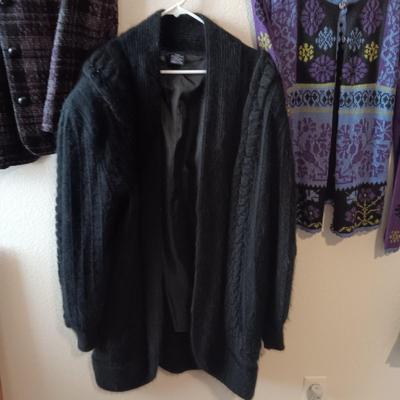 LADIES DRESS JACKETS AND SWEATERS SIZE L - XL