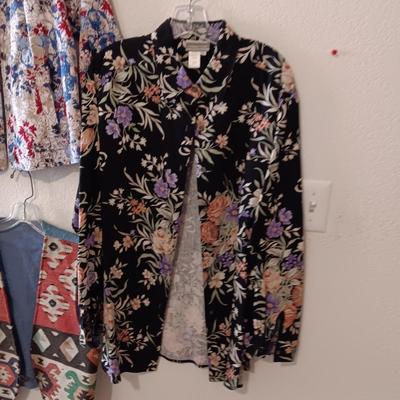 LADIES LEATHER JACKET, 2 PIECE DRESS/JACKET AND MORE SIZE L - XL