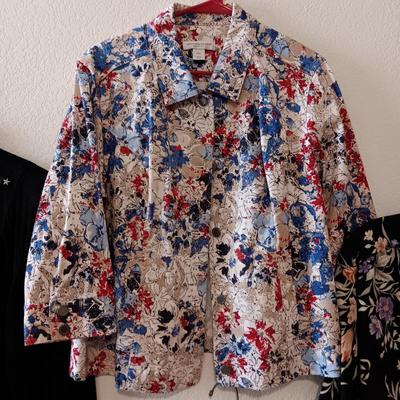LADIES LEATHER JACKET, 2 PIECE DRESS/JACKET AND MORE SIZE L - XL