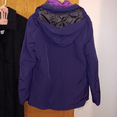 LADIES LONG TRENCH LIKE COAT AND A WINTER COAT BOTH XL