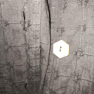 LADIES LONG DRESS COAT (14) AND A NEW LIGHT WEIGHT JACKET (L)