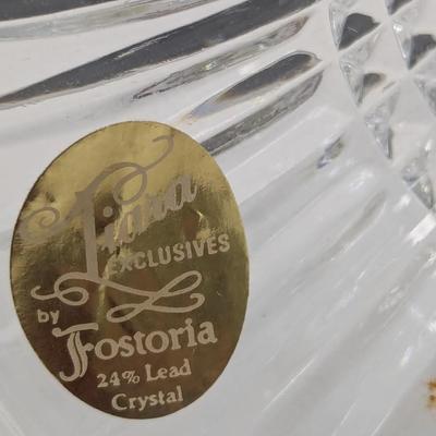 Vintage Tiara By Fostoria Candle Sticks #11