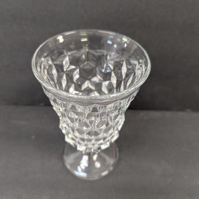 7 - Fostoria American Pattern Water Glasses #13