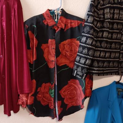 LADIES 3 PIECE DRESS/SLACKS AND JACKET BY RALPH LAUREN (14) AND MORE