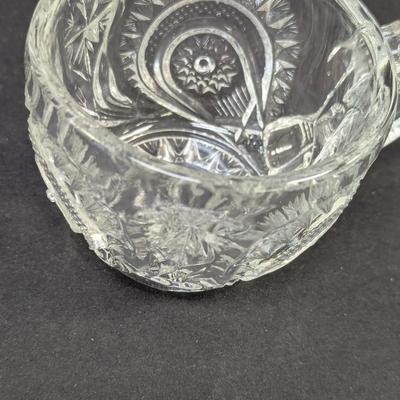 17 - Slewed Horseshoe Punch Bowl Cups Radiant Daisy Peacock #18