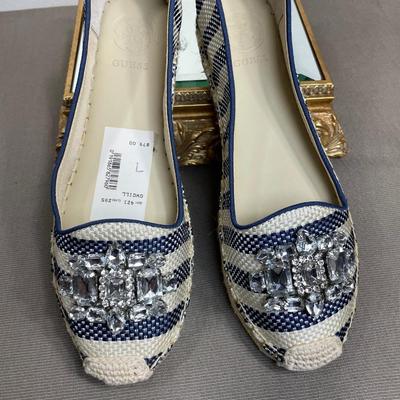 Guess Espadrilles with Jewel Accents NEW! 7M