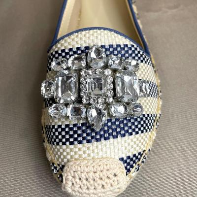 Guess Espadrilles with Jewel Accents NEW! 7M
