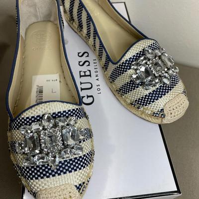 Guess Espadrilles with Jewel Accents NEW! 7M