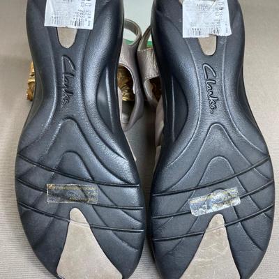 Clarks Bronze leather Sandal 7