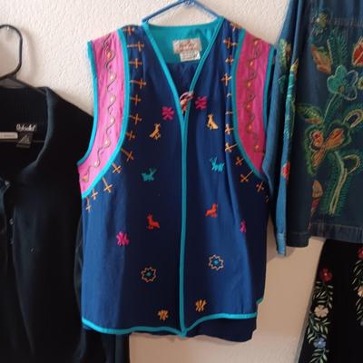LADIES CLOTHES AND JACKETS SIZE XL