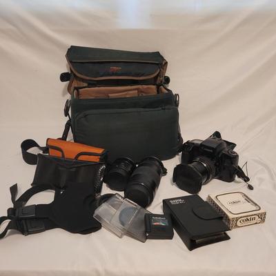 Canon EOS 100 Film Camera and More (B1-EL)