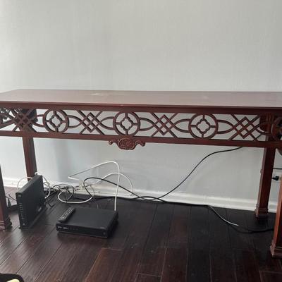 Chinoiserie Style Console Table by Lexington