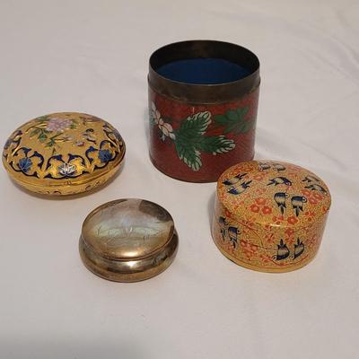 Sterling Silver Pill Box and More (B1-EL)