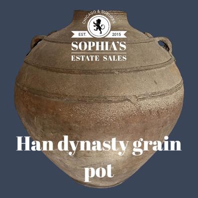 Chinese Han Dynasty Grain Pot