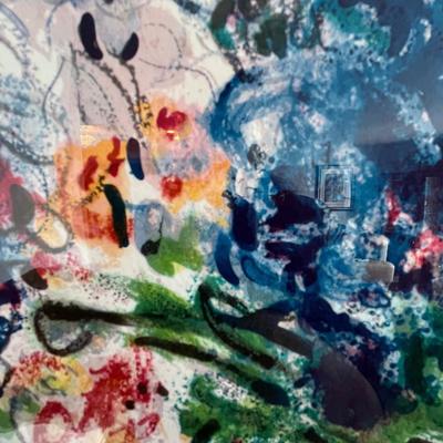 Les Lupins Bleu, After Marc Chagall
