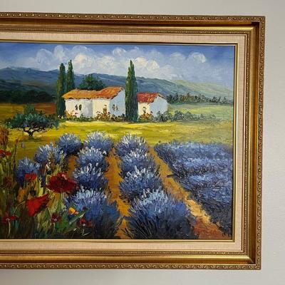 Original Oil On Canvas, Signed Garcia