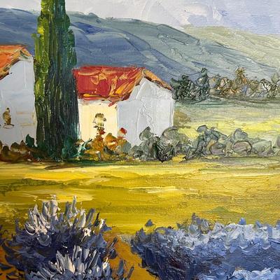 Original Oil On Canvas, Signed Garcia