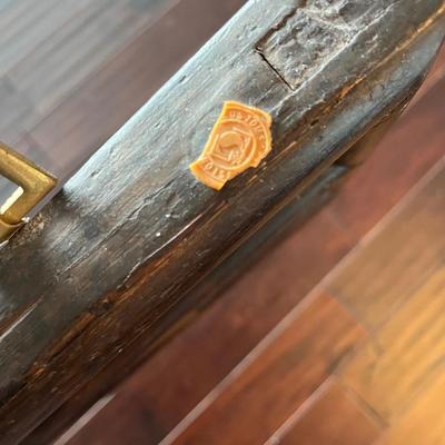 Antique Chinese Camphor Wood Chest Lid