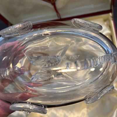 Remy Martin Louis XIII Baccarat Bottle and Red Leather Presentation Box