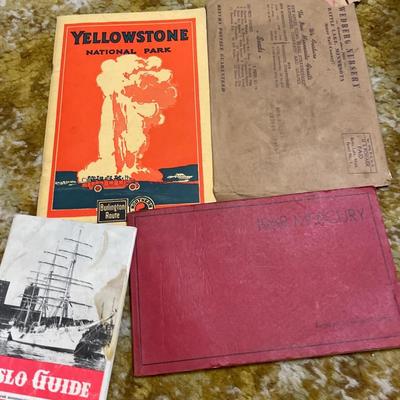 Vintage magazines, car manuals and more