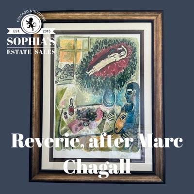 Reverie, after Marc Chagall