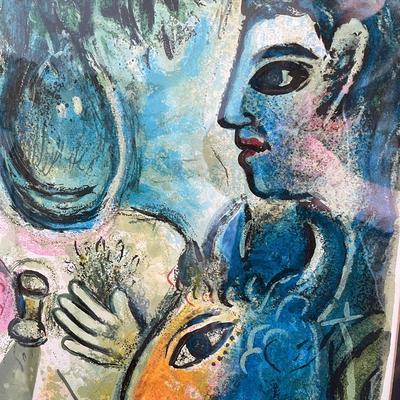 Reverie, after Marc Chagall
