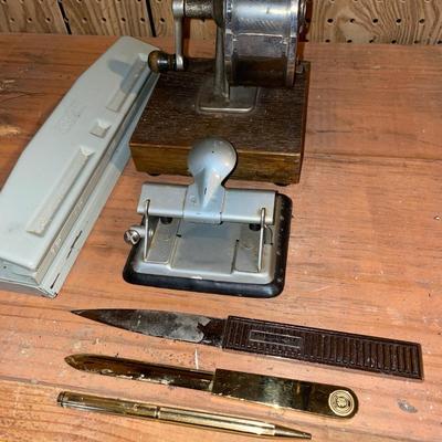 Vintage office items