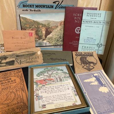 Souvenir books and more