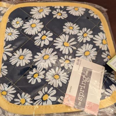 New Spring & Sweet Treats Donut Apron & Pot Holders