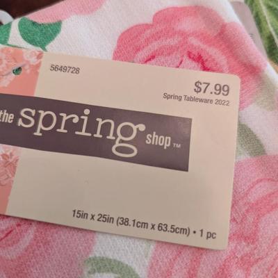 New Roses & Oranges Kitchen Towels